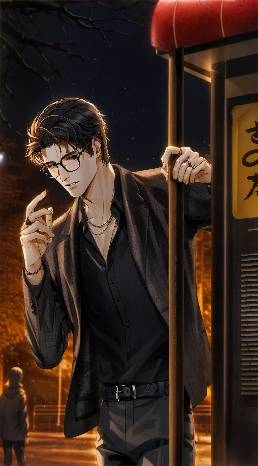 ai character: Jack Heather  background