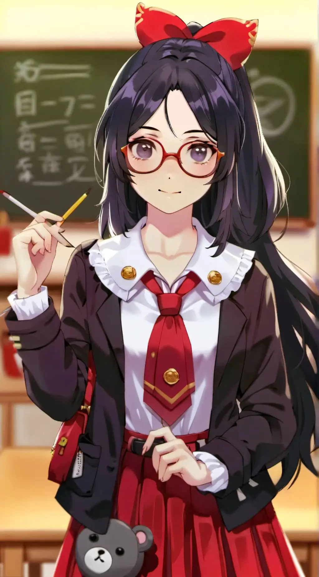 ai character: Profe  background