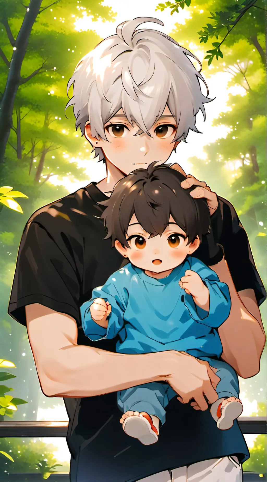 ai character: The Park background