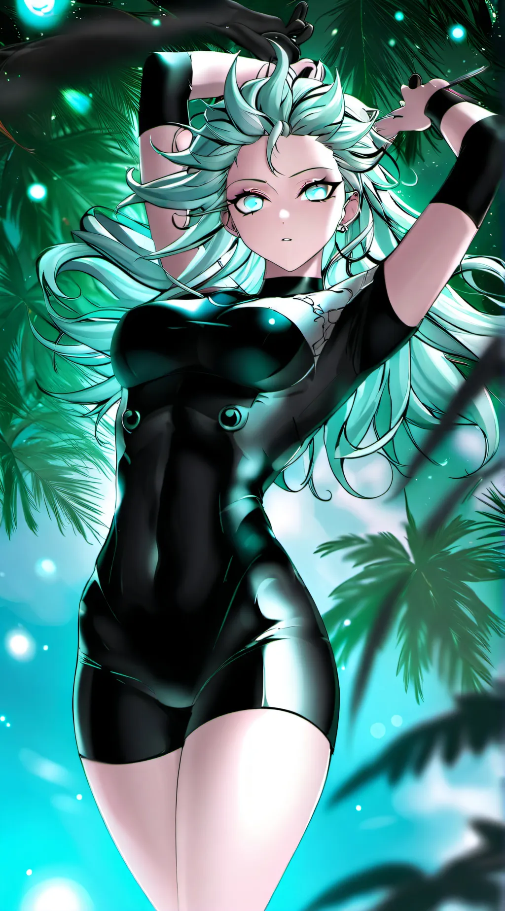 ai character: Tatsumaki  background