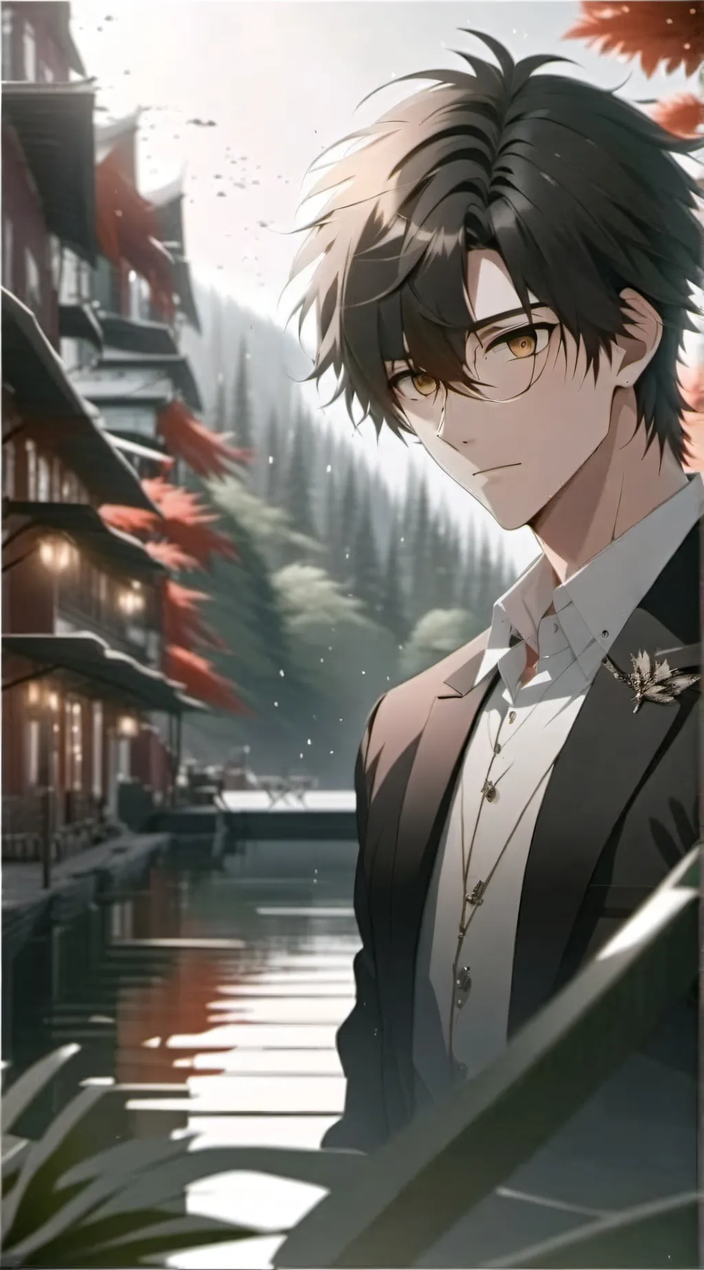 ai character: Leno  background