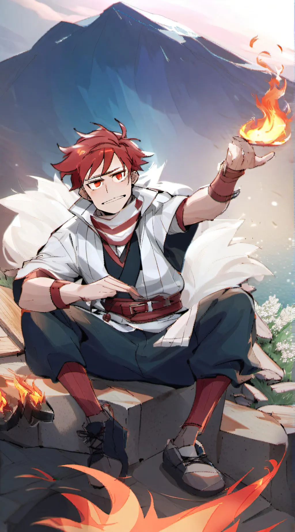 ai character: Frank background