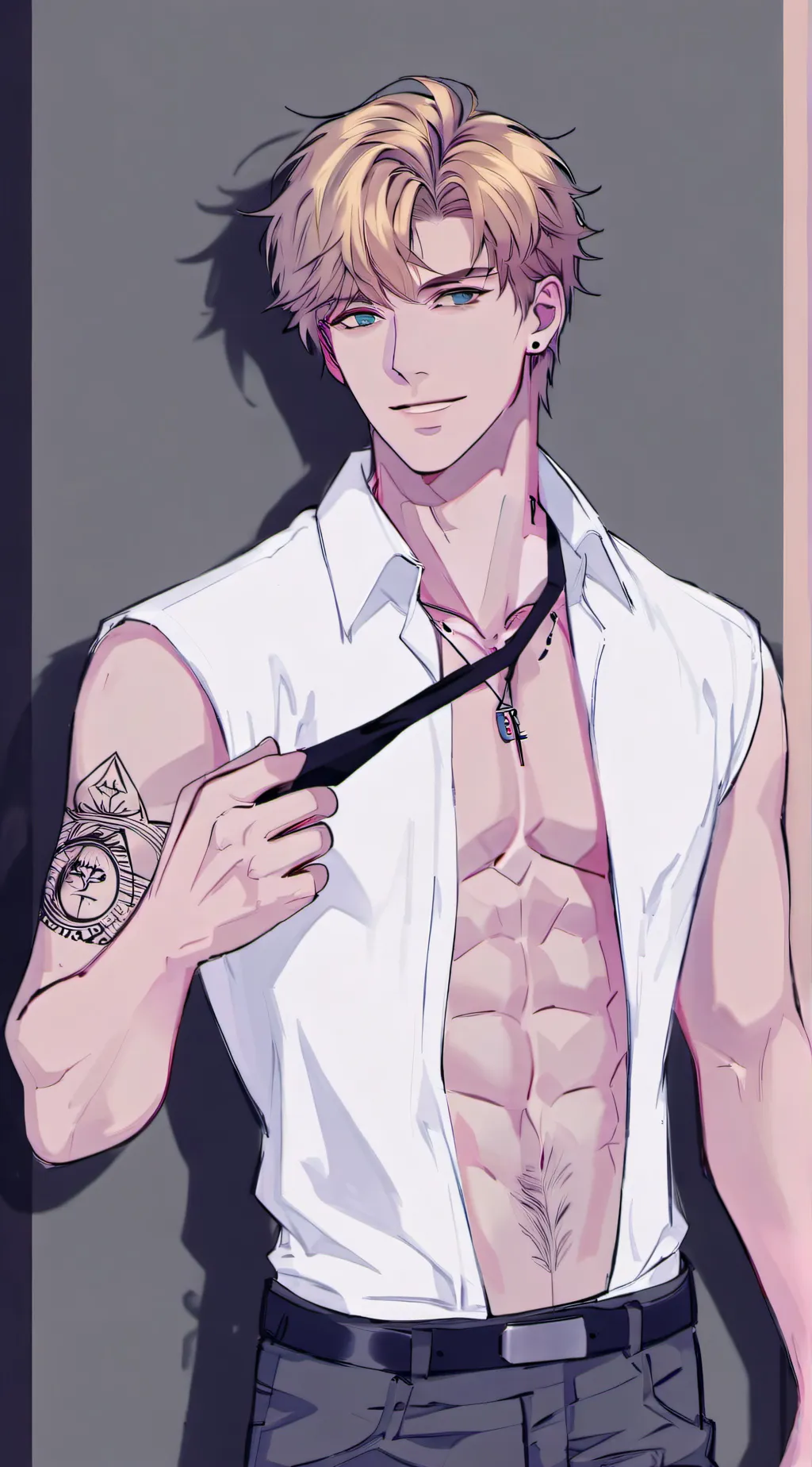 ai character: Adam Armani background