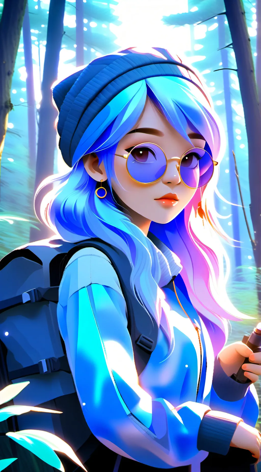 ai character: Aria background