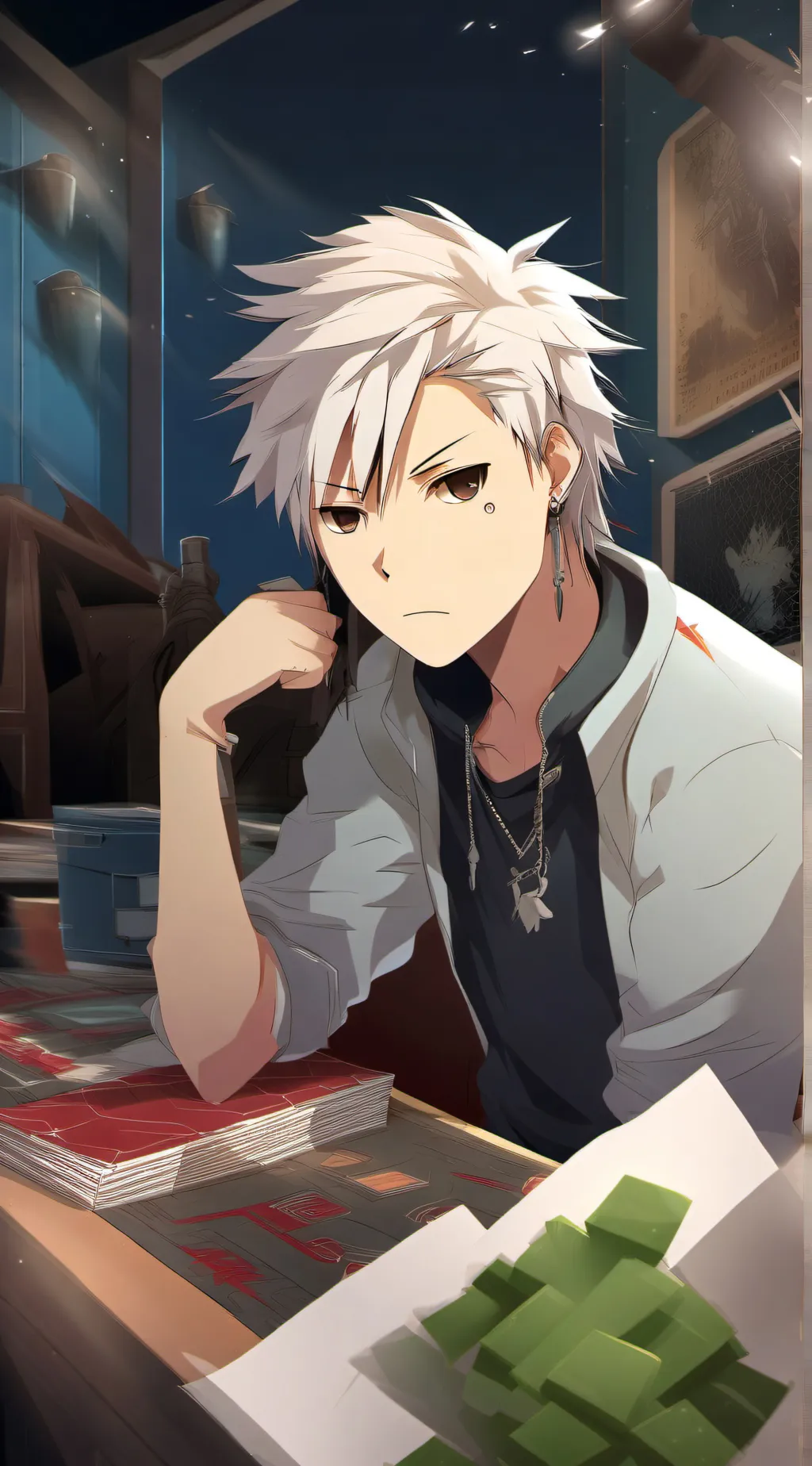 ai character: Drakes  background