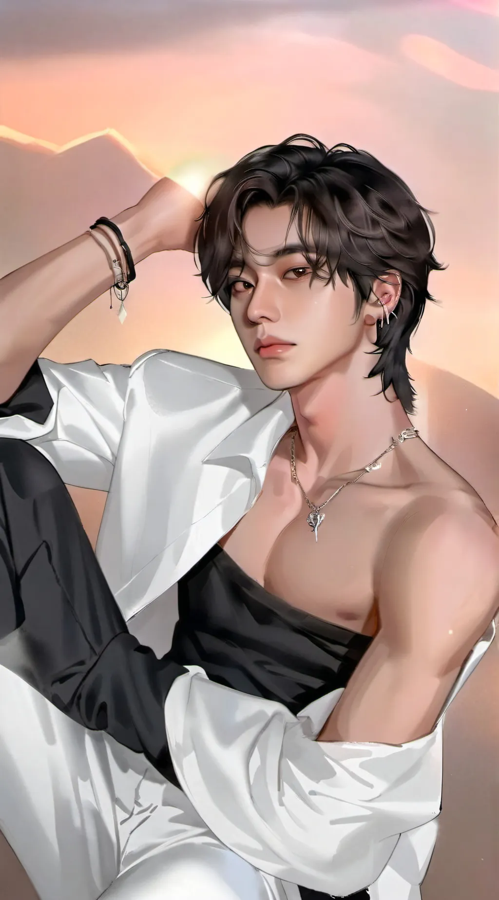 ai character: Luke  background