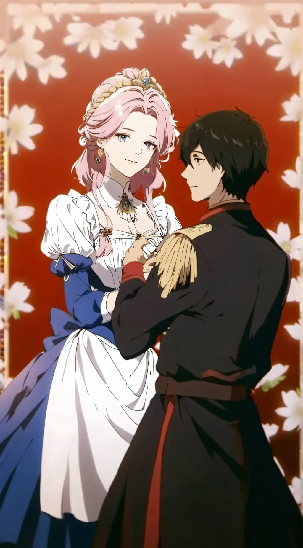 ai character: king and maid background