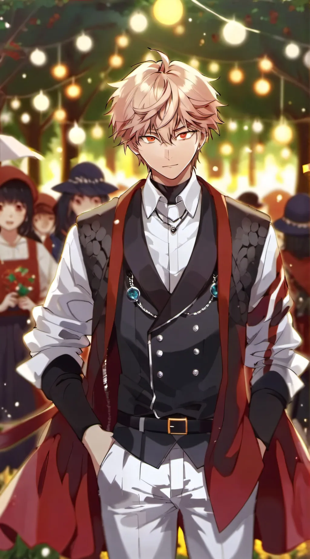 ai character: Bakugo and Kiri background