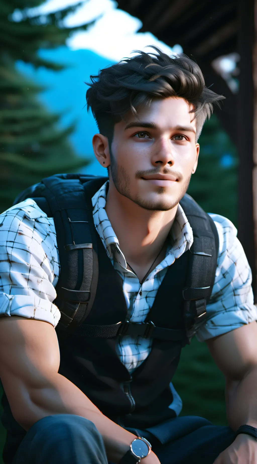 ai character: jack  background