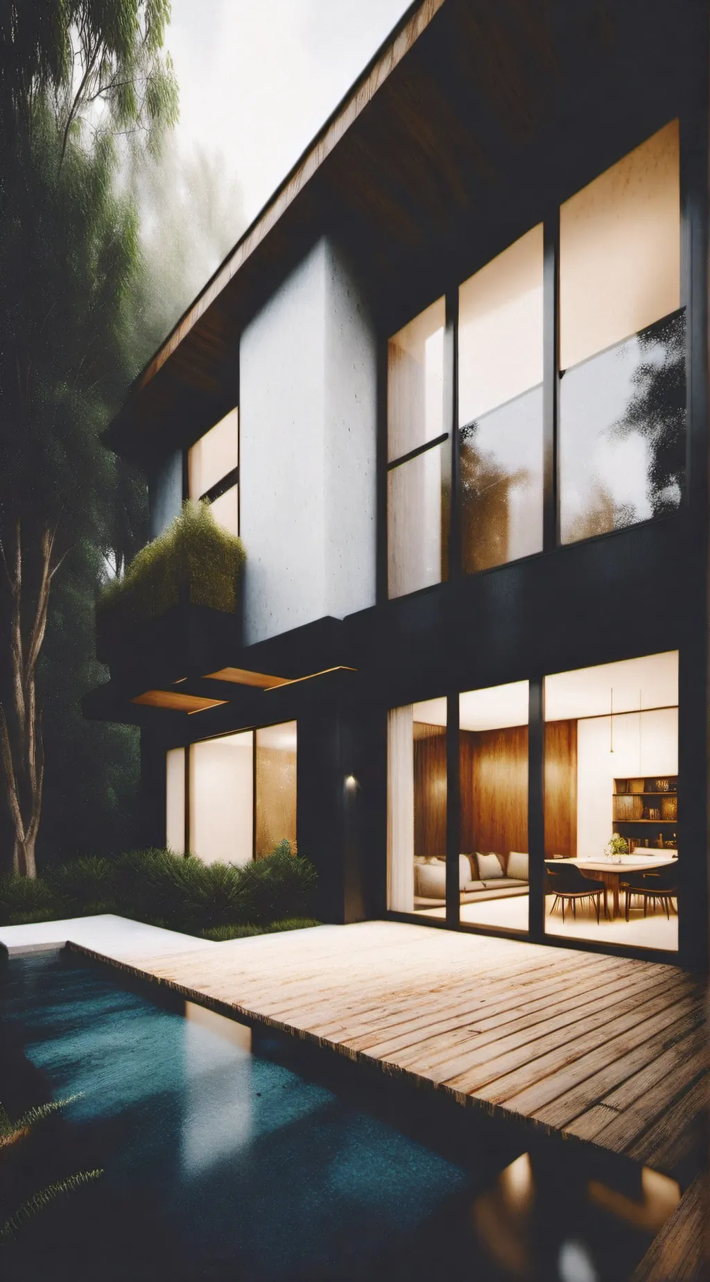 ai character: Bfdi x ur house background