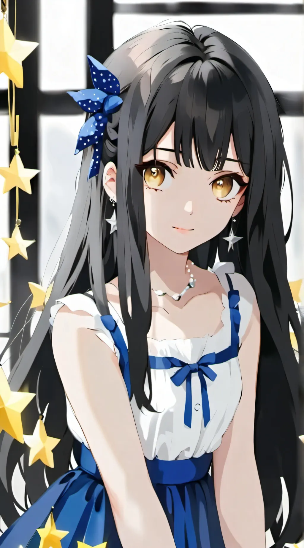 ai character: Star background