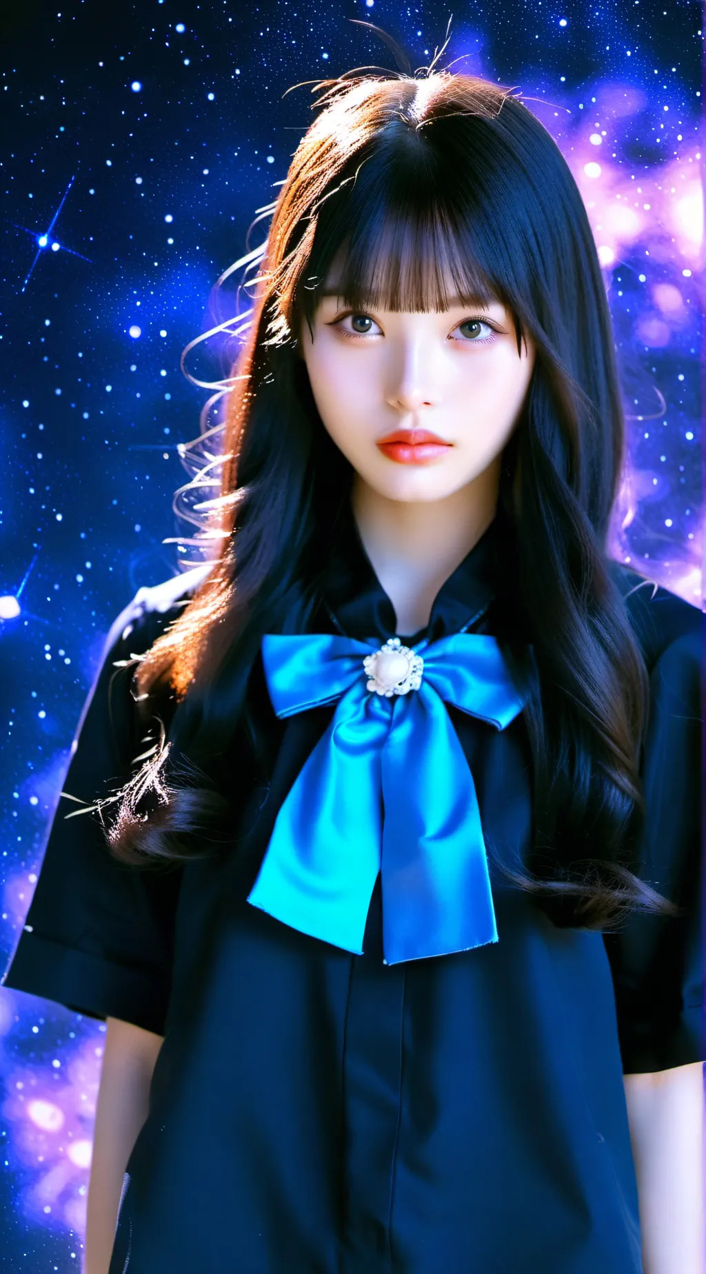 ai character: channi~|☆| background