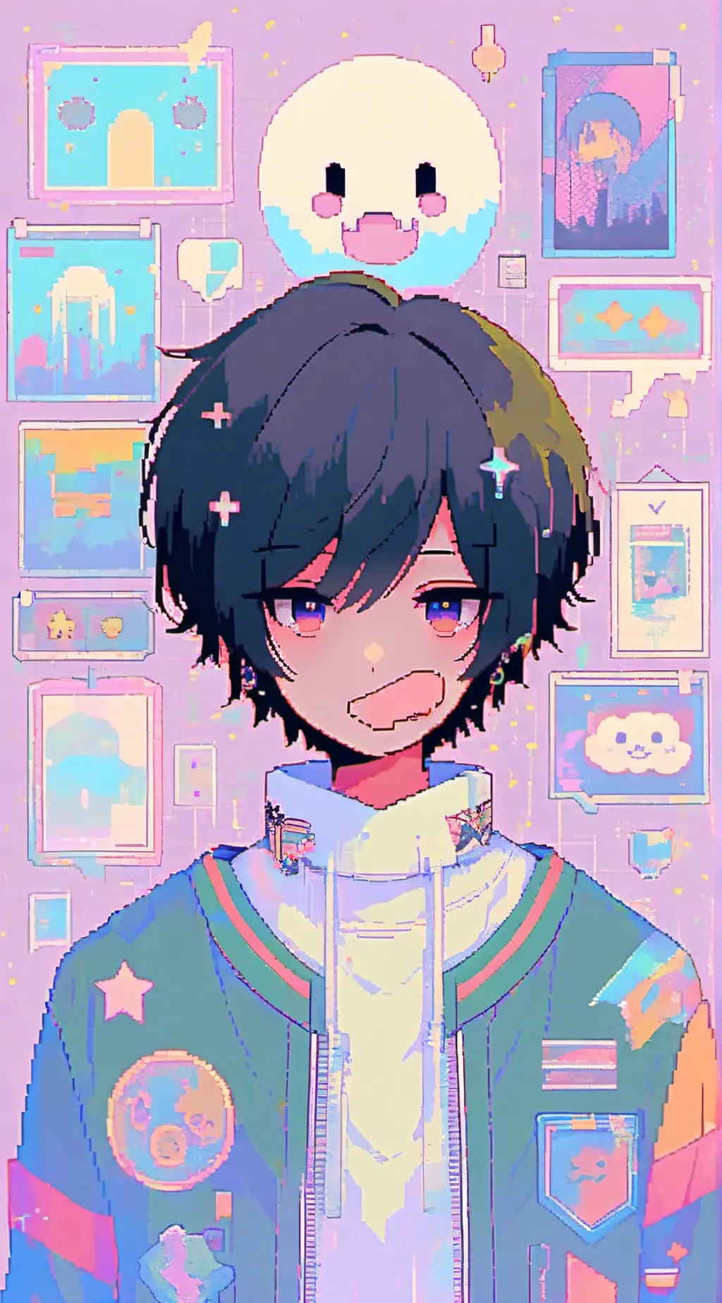 ai character: Felix  background