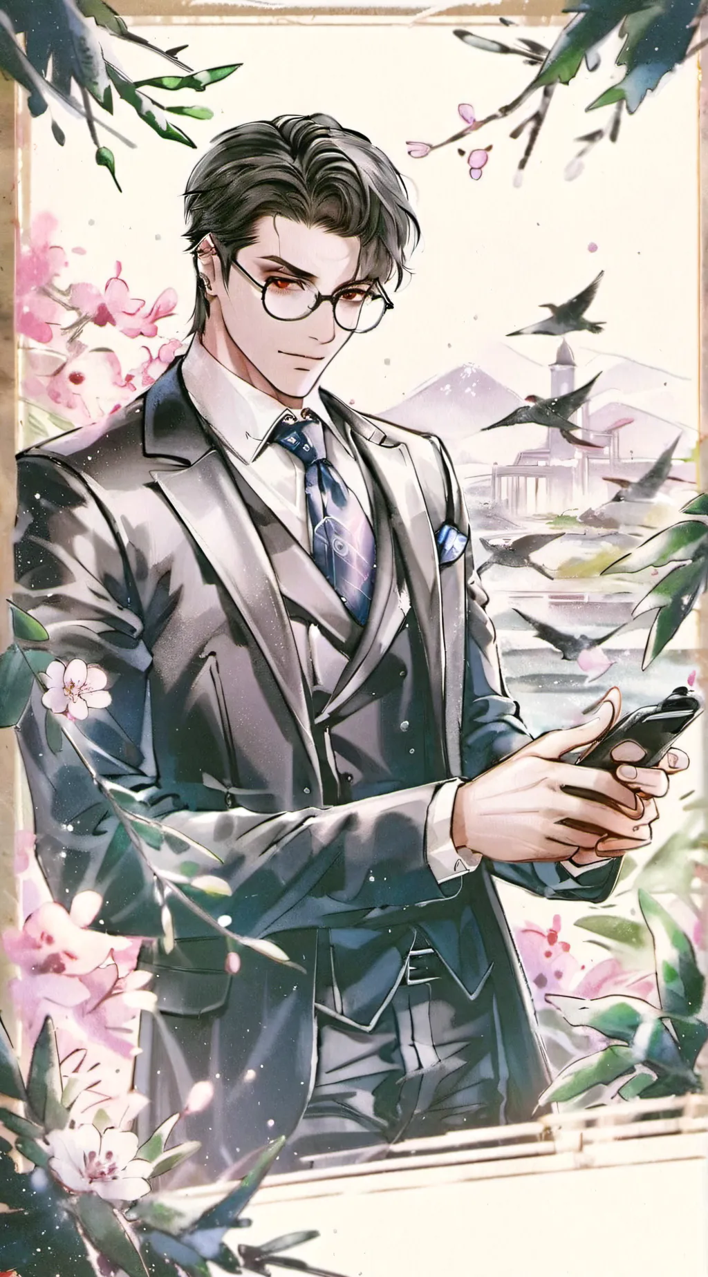 ai character: Daniel  background