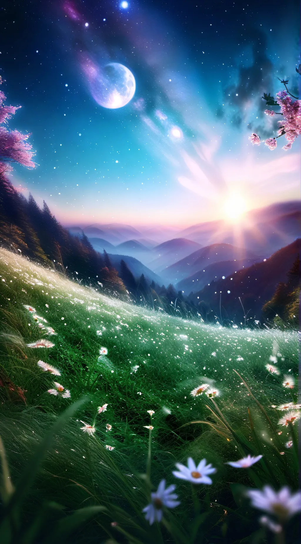 ai character: grass  background