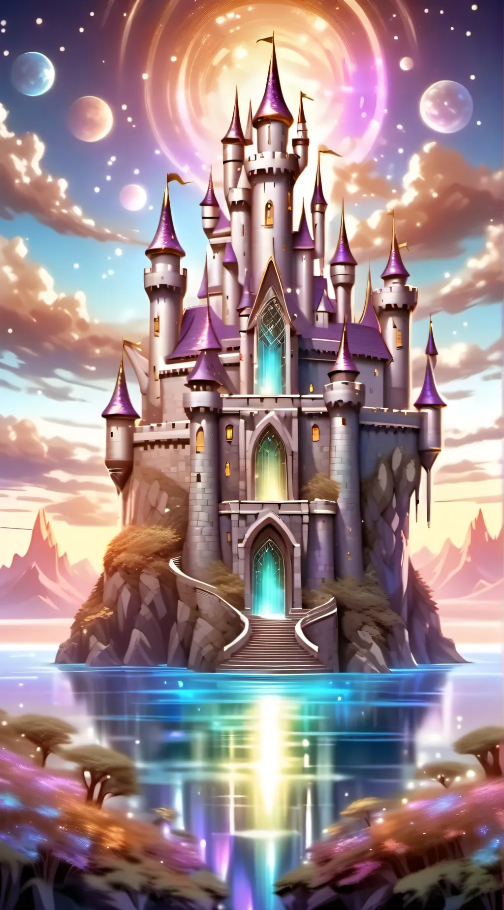 ai character: Transferred magic  background