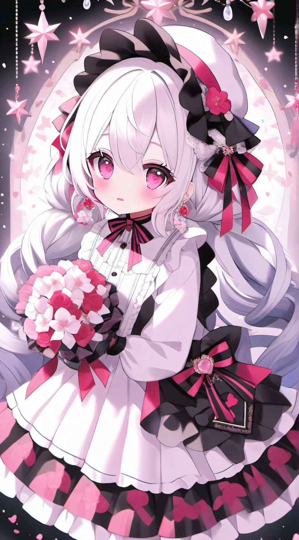 ai character: Rose background