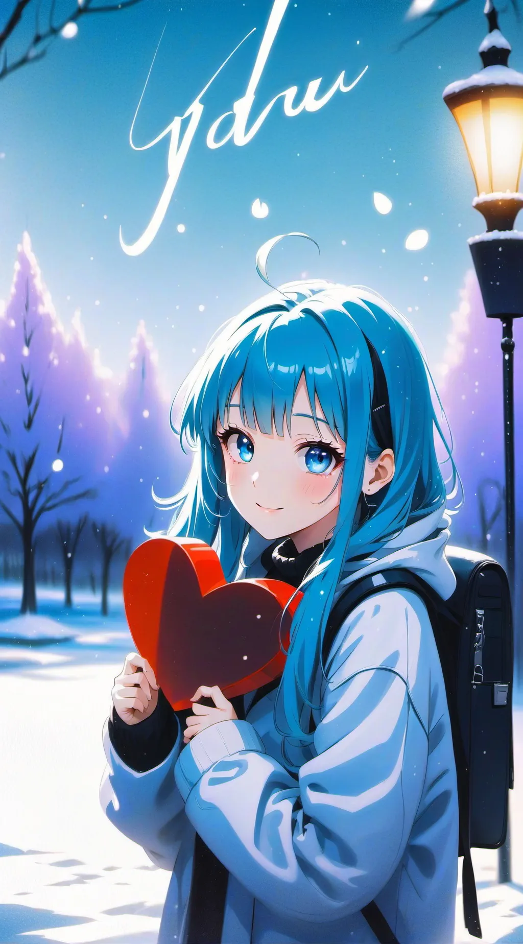 ai character: gacha heat background