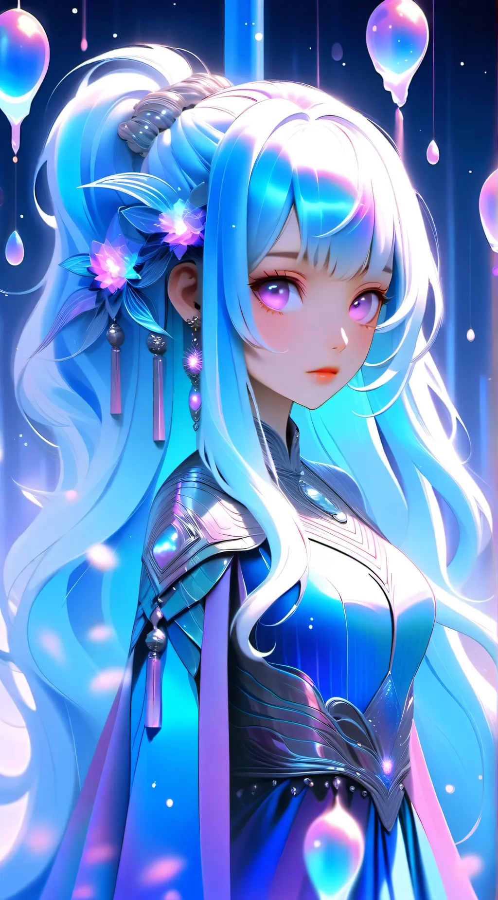 ai character: leo James  background