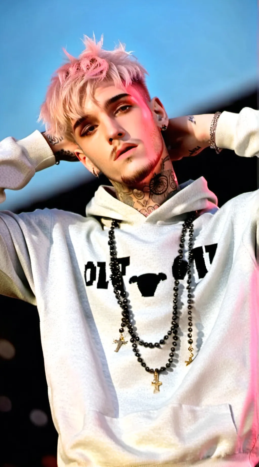 ai character: lil peep background
