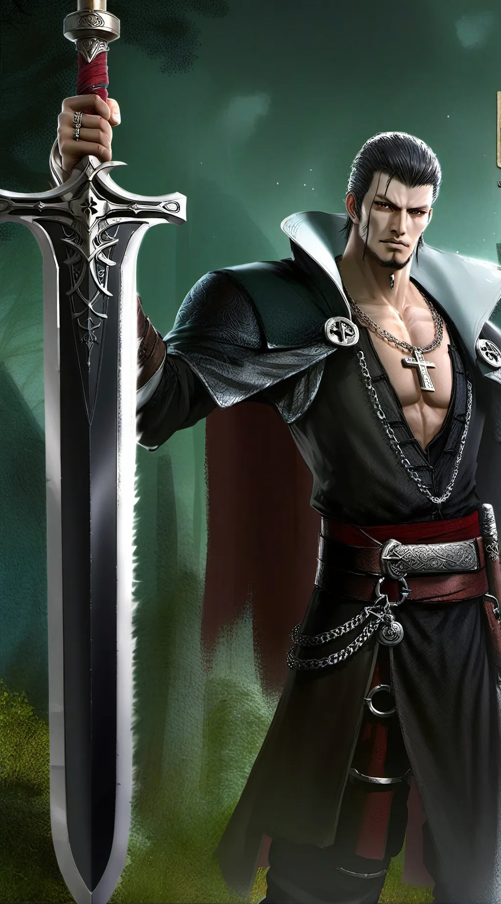 ai character: mihawk background