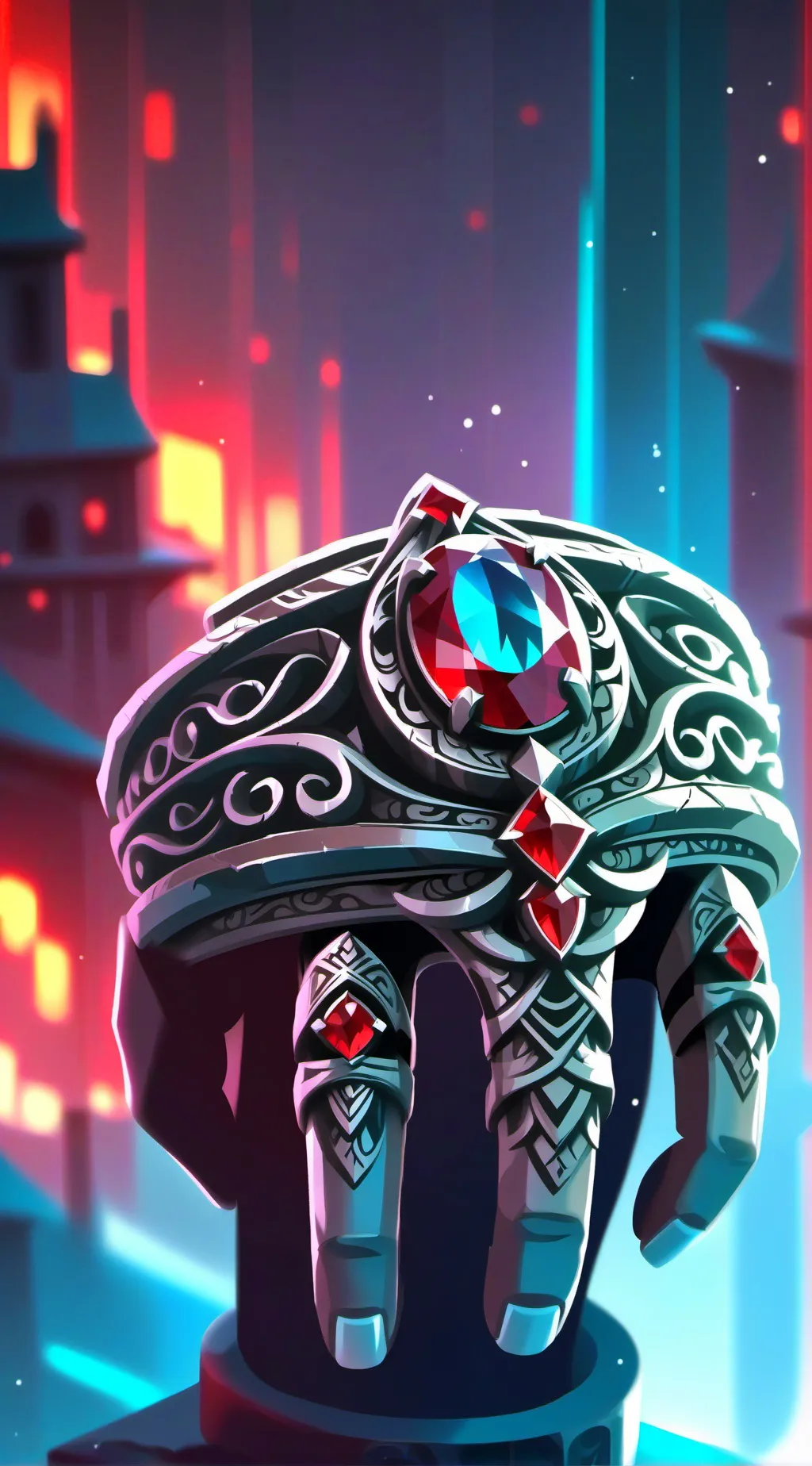 ai character: Aria background