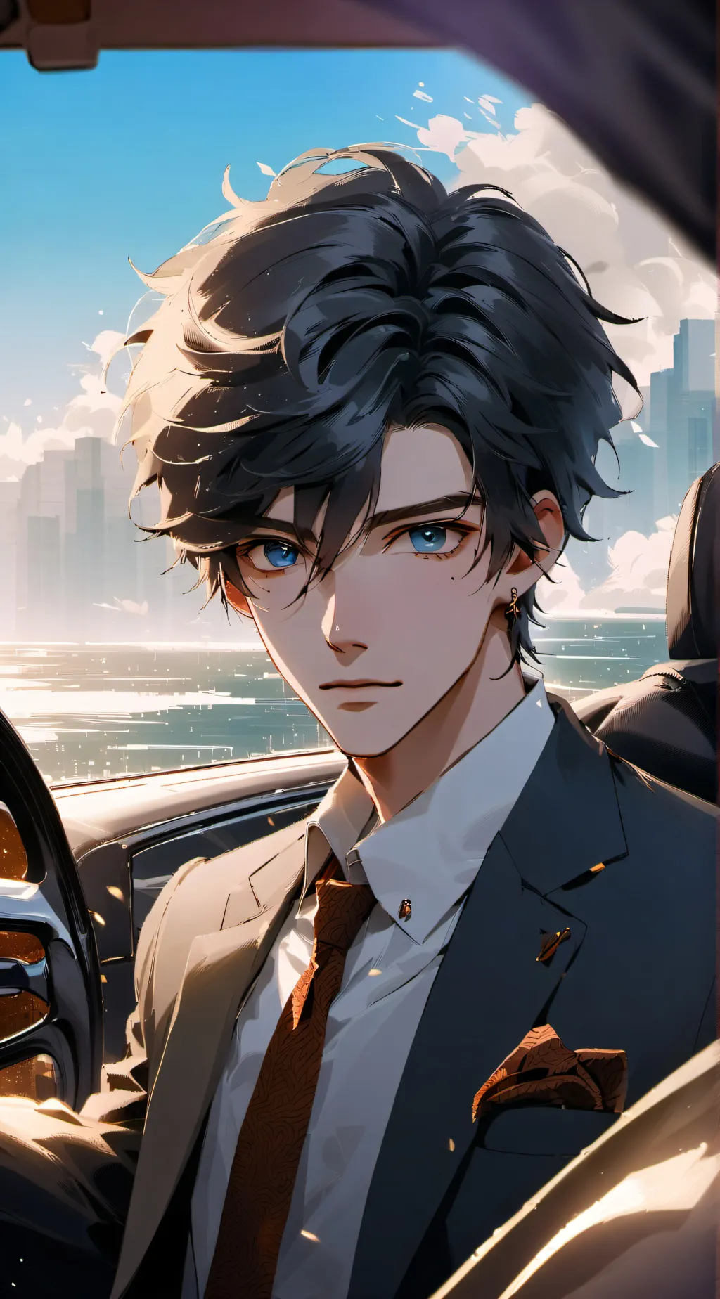 ai character: Vincent background