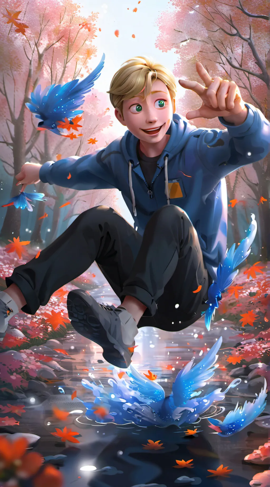 ai character: Riley (remake) background