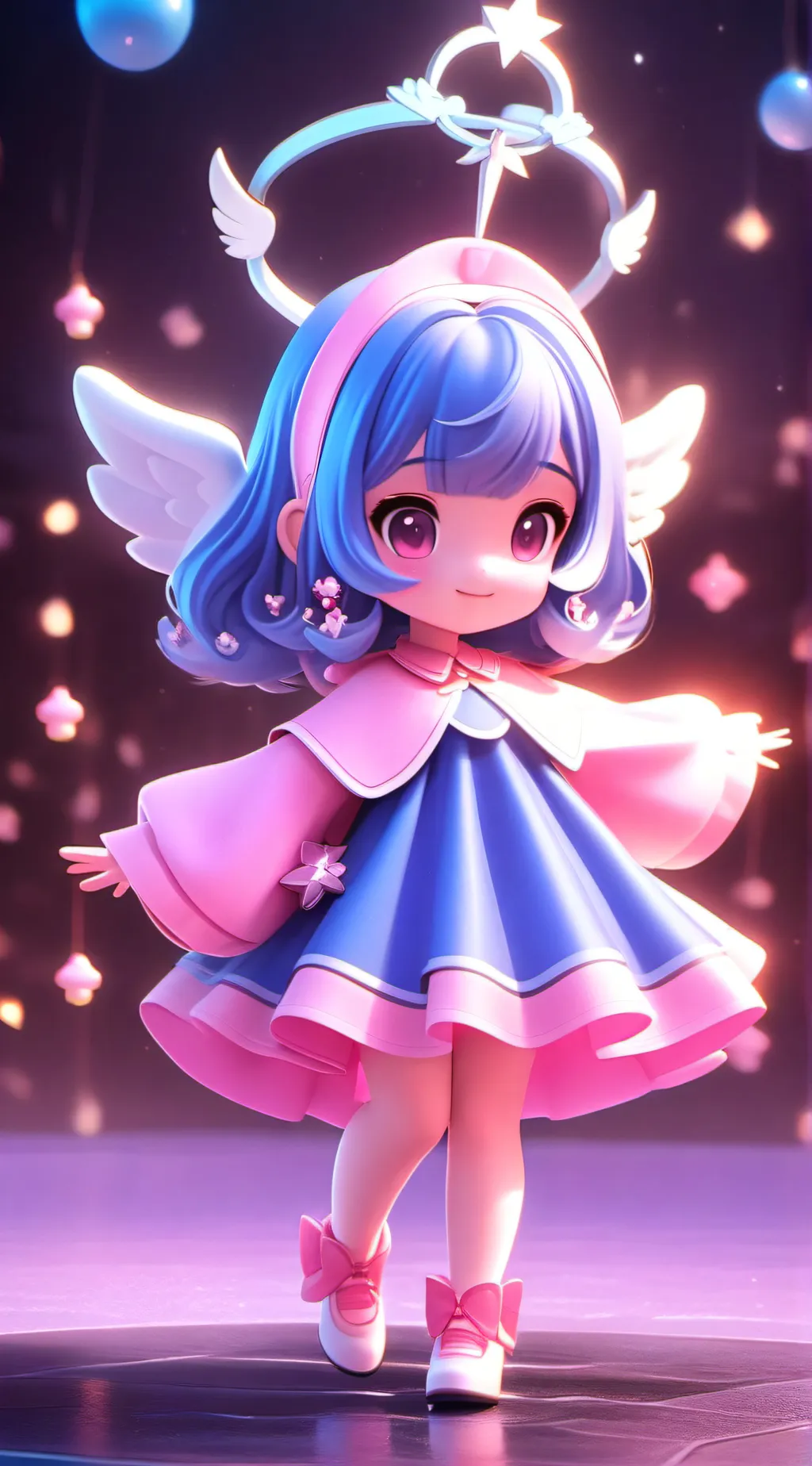 ai character: Princess Sky background