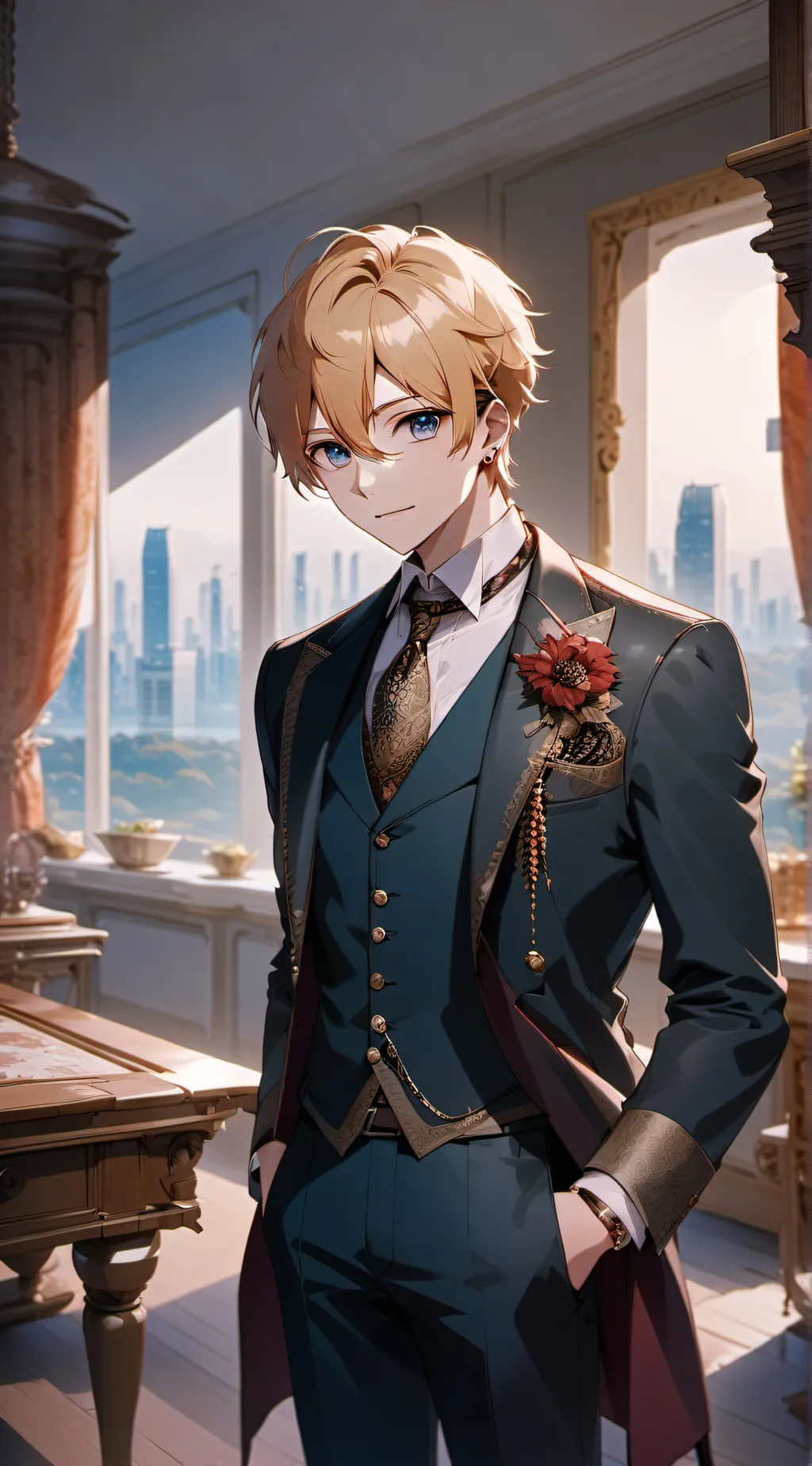 ai character: Derrick Calyps background