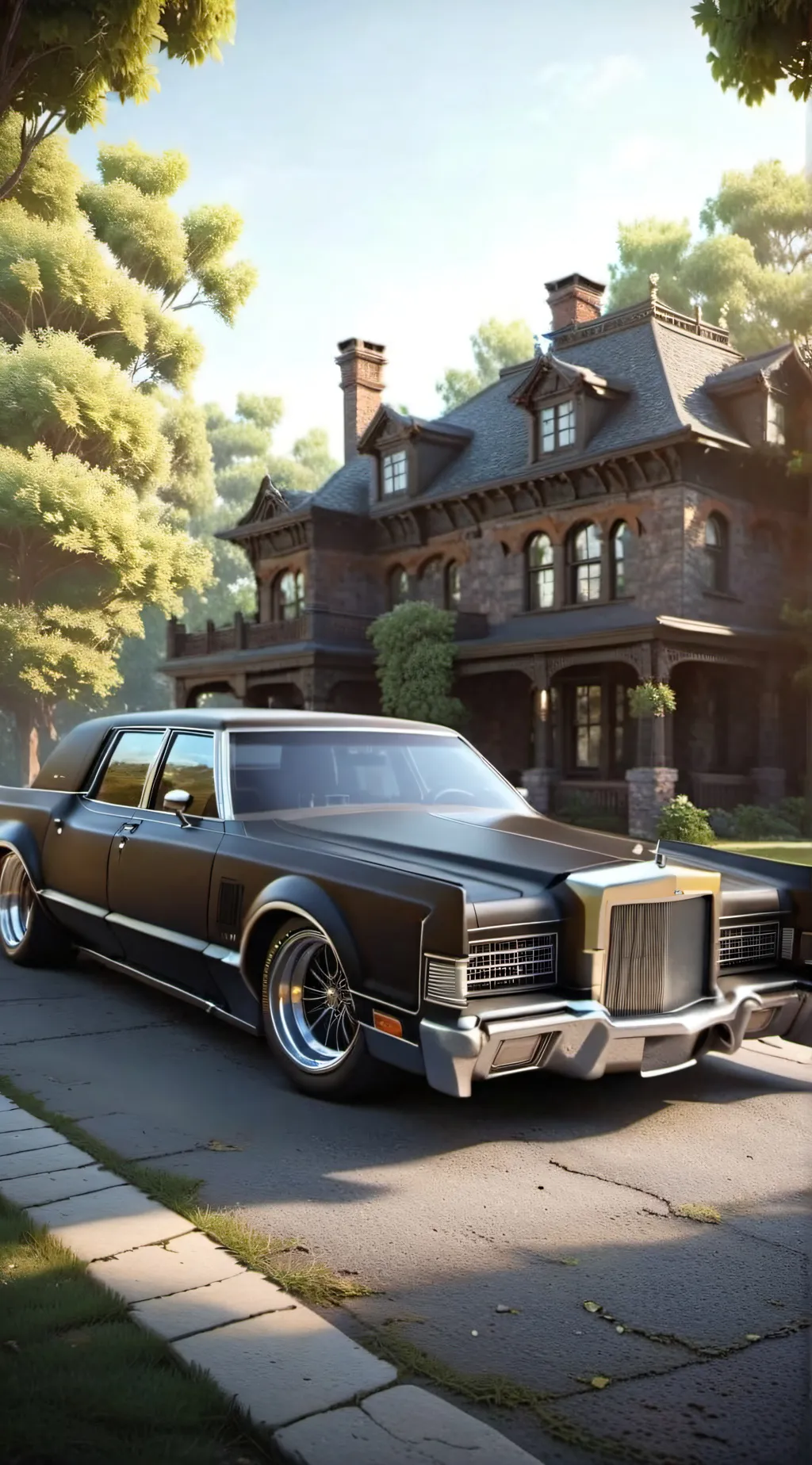 ai character: The Car background