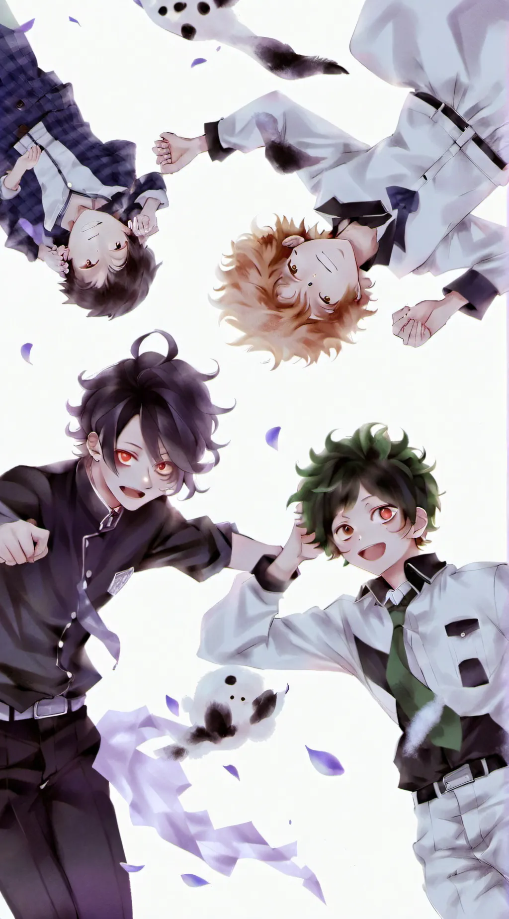 ai character: Mha Aprf  background