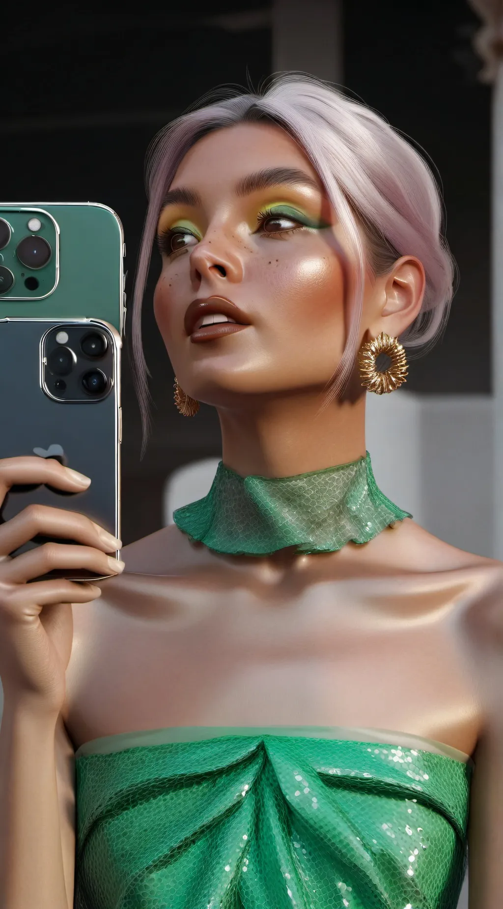 ai character: Aria background