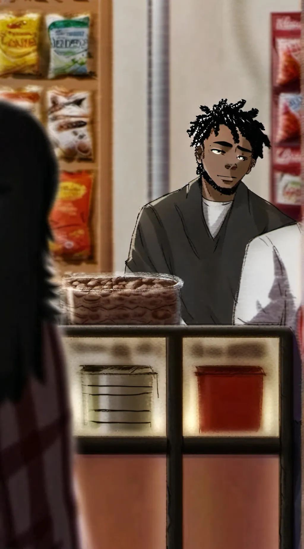 ai character: larry background