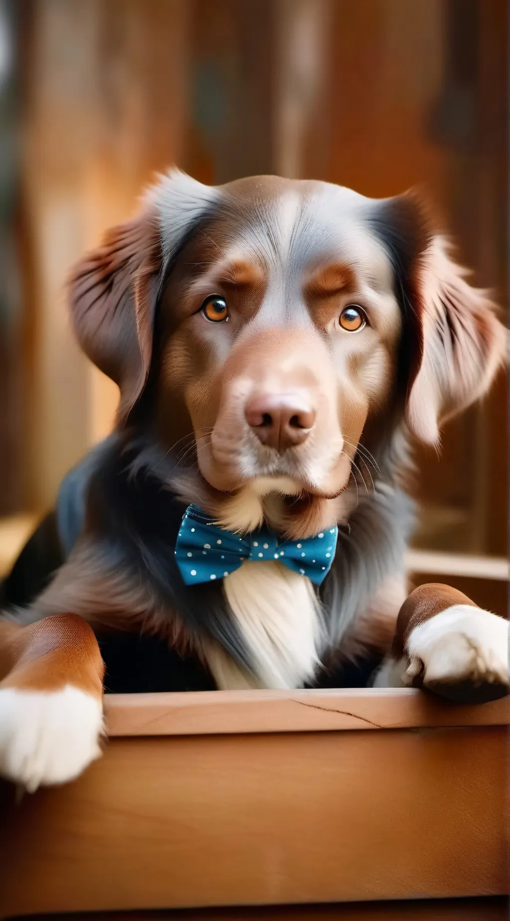 ai character: scooter  background