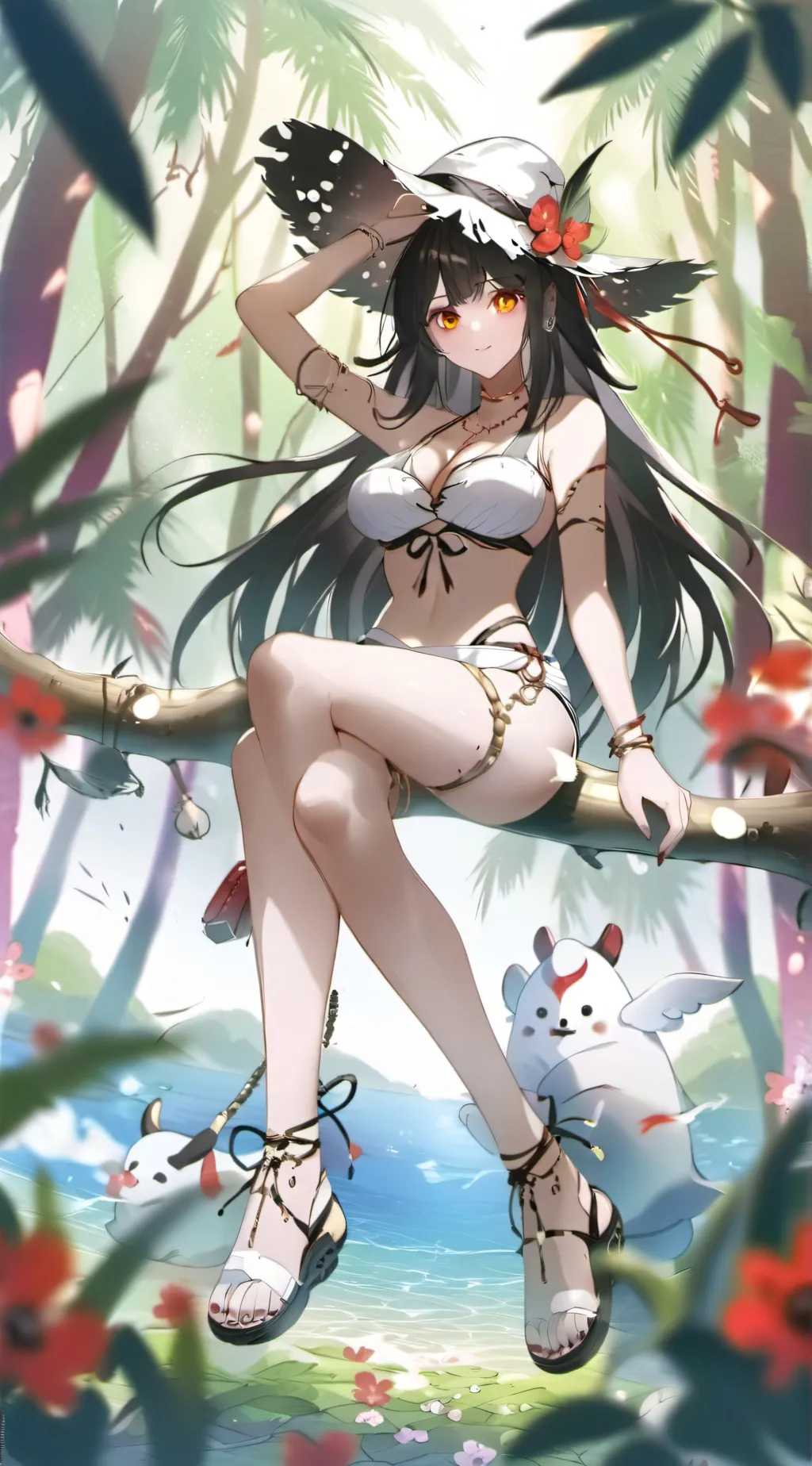 ai character: Hazel background