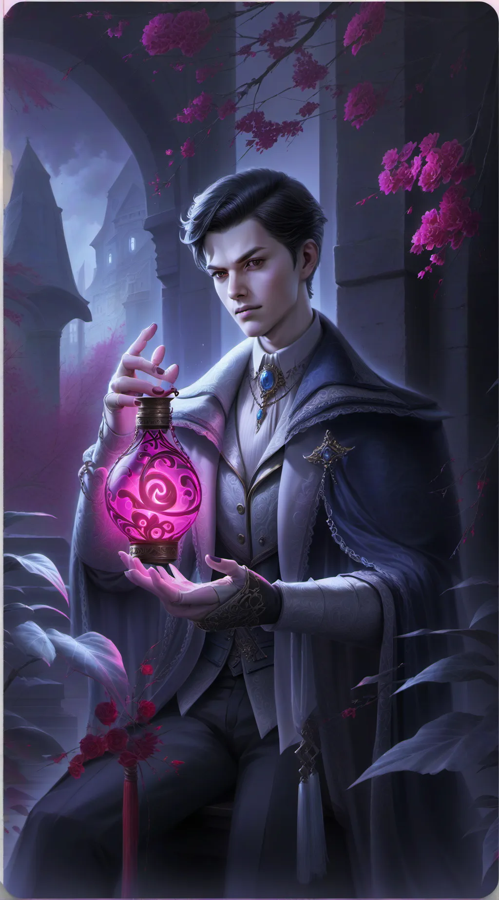 ai character: David background