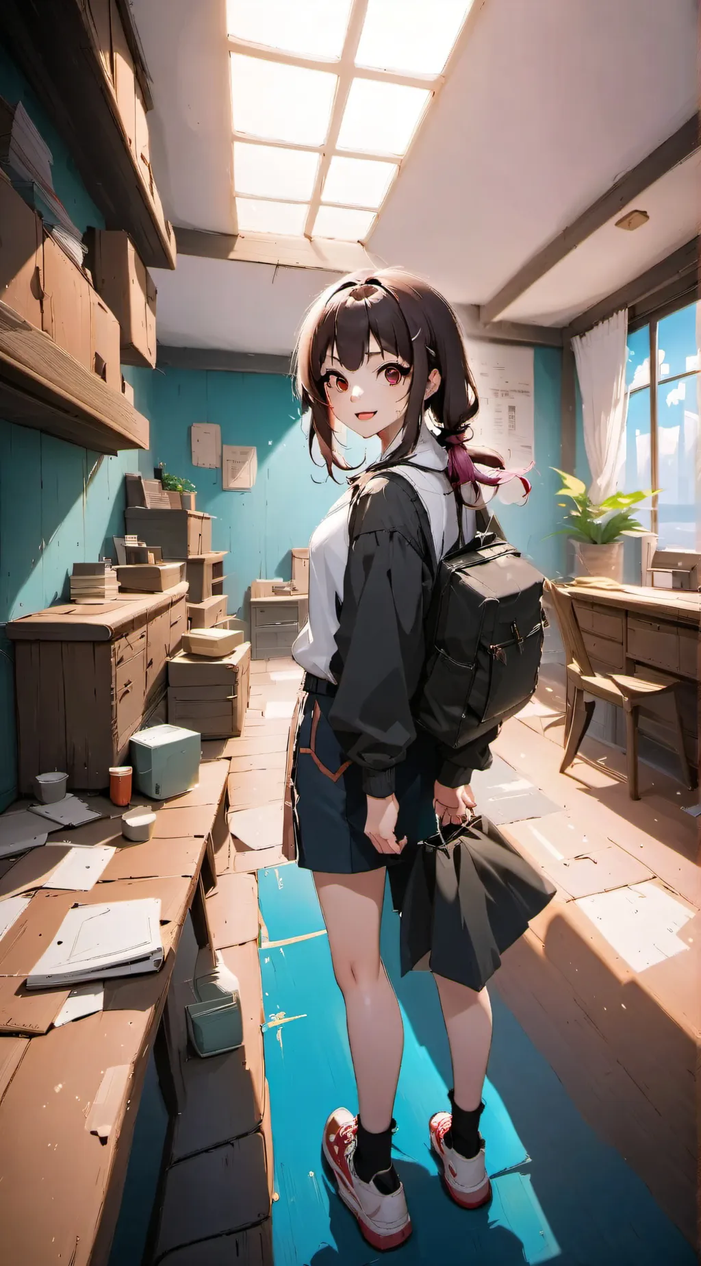 ai character: Lena background