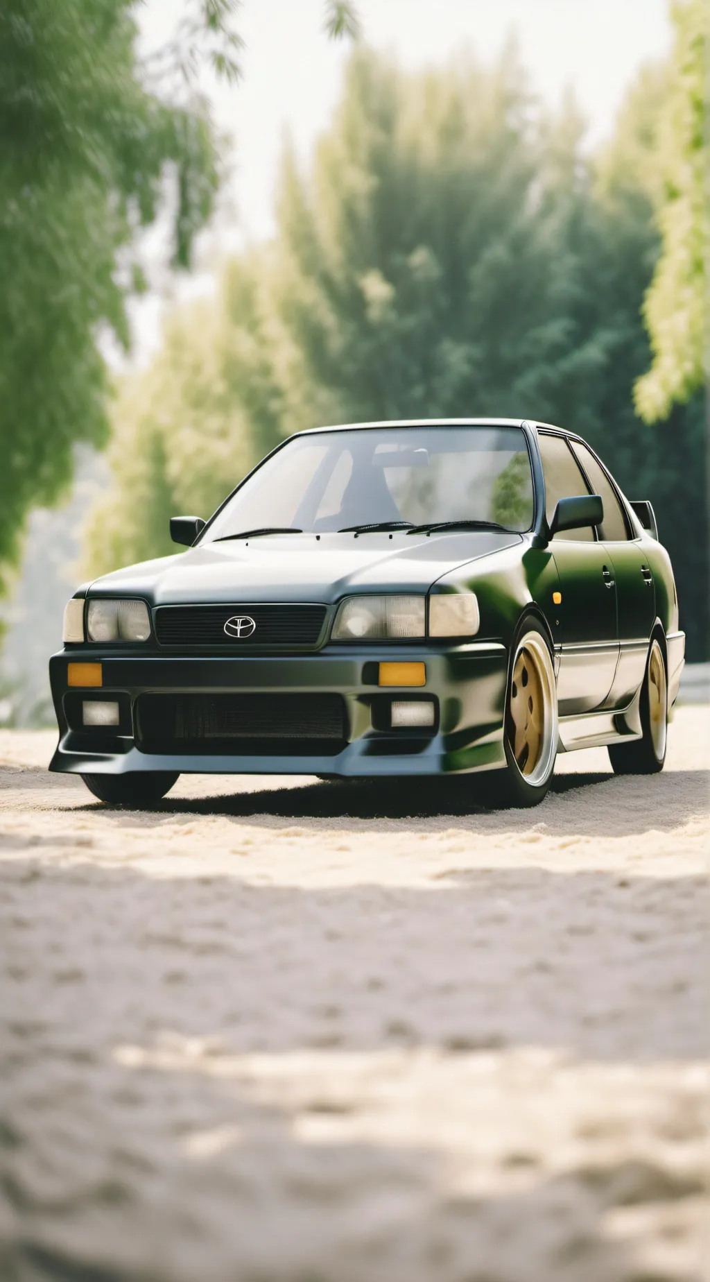 ai character: random road trip background