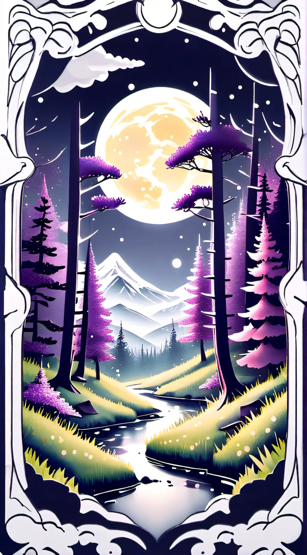 ai character: Leah background