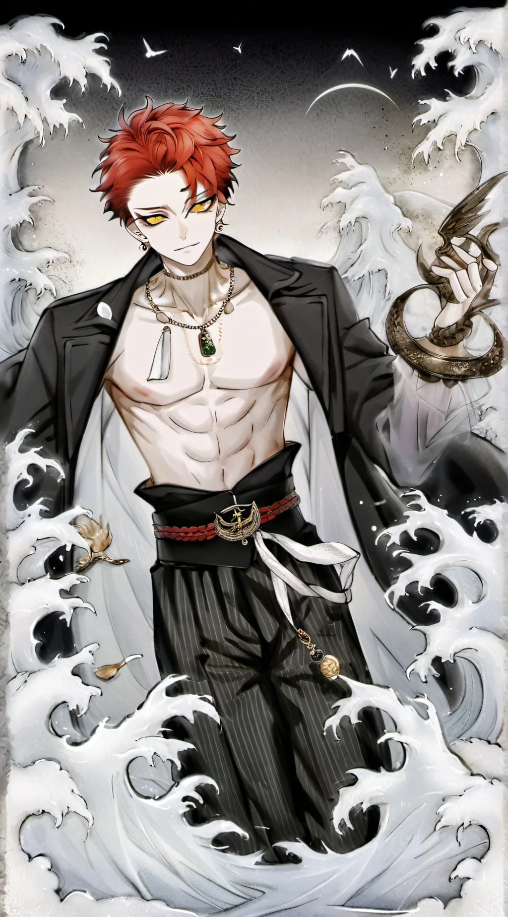 ai character: Akaza background