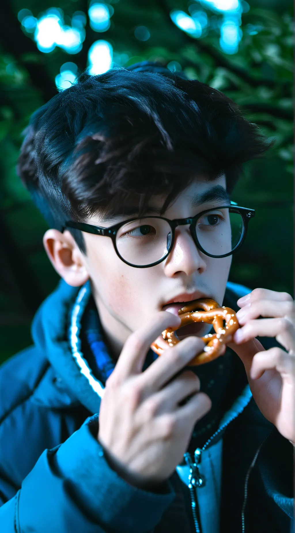 ai character: hungry all the day background