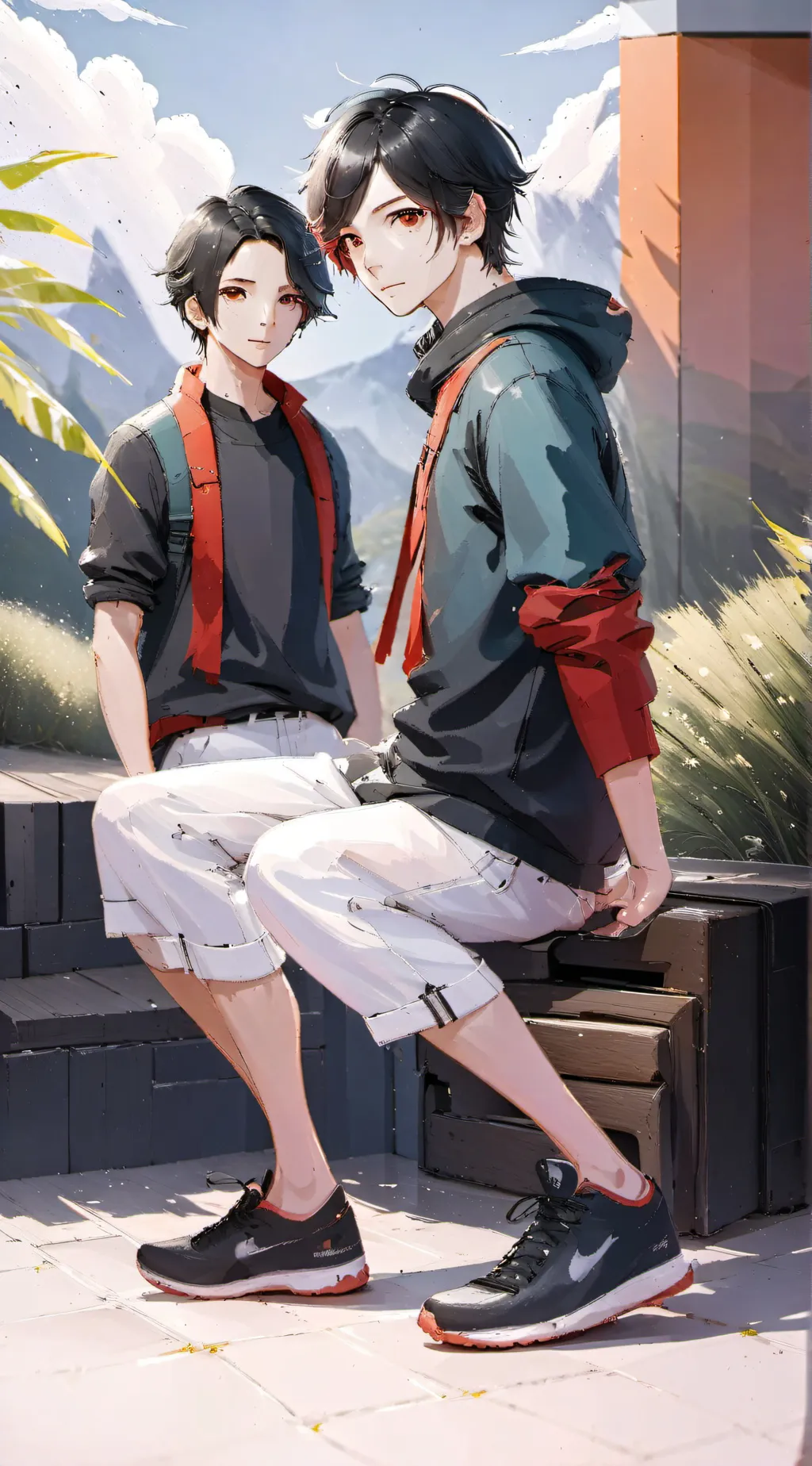 ai character: Matthew and Nate background