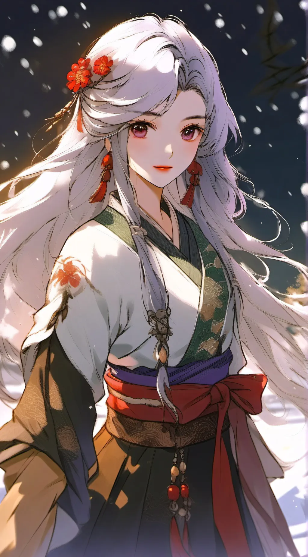 ai character: Qin Mei background