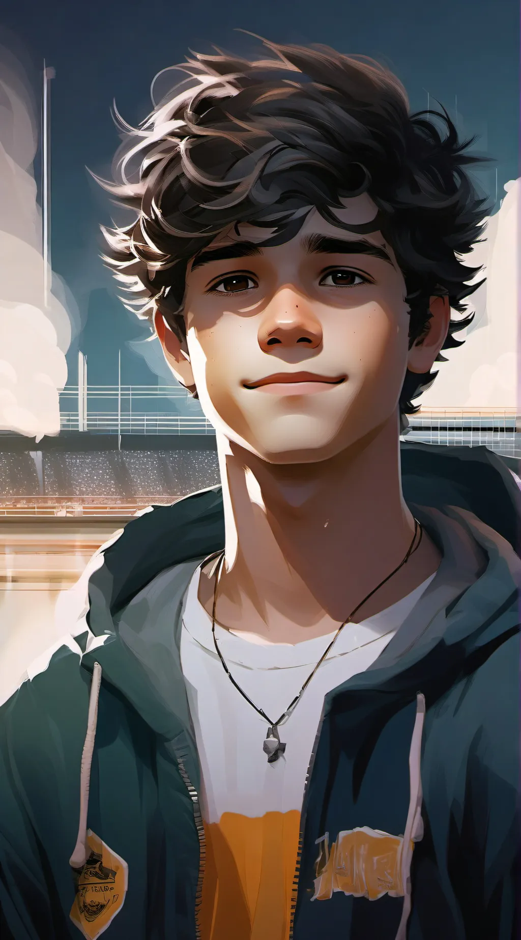 ai character: Your dad ￼ background