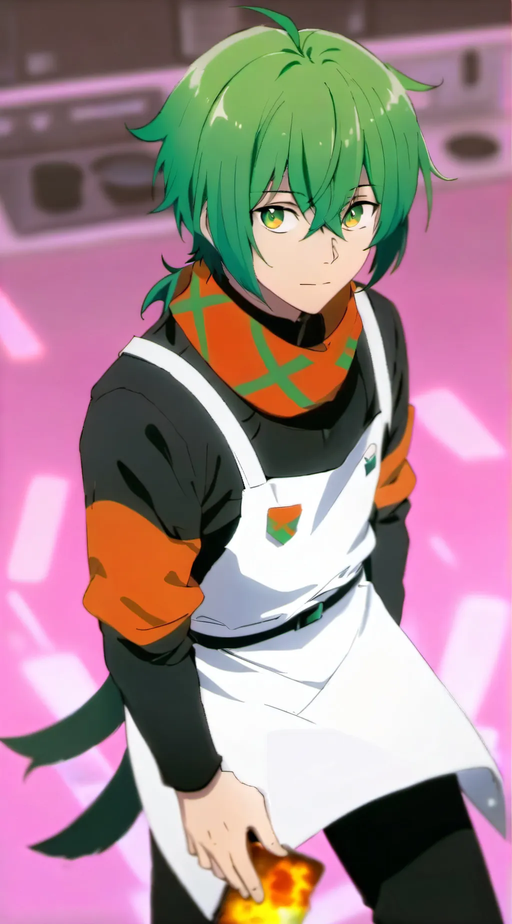 ai character: Kenko Sukoyaka background