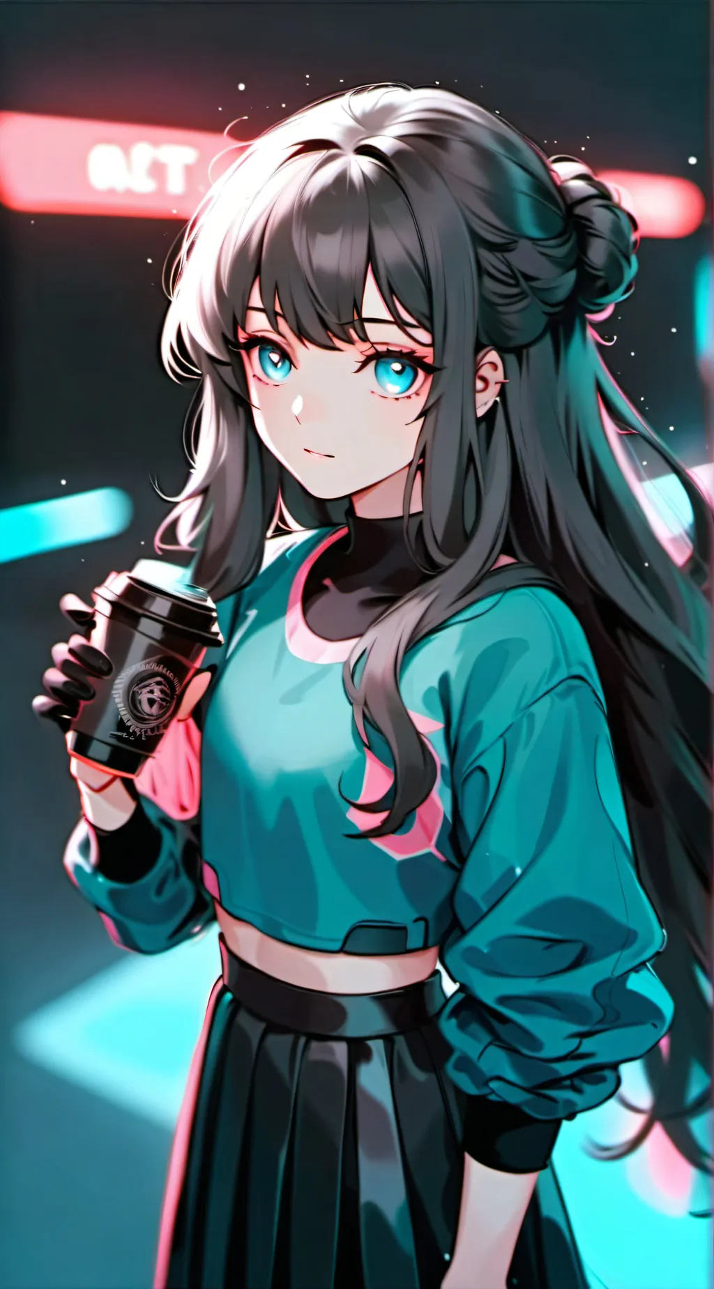 ai character: Muichiro tokito 🤍 background