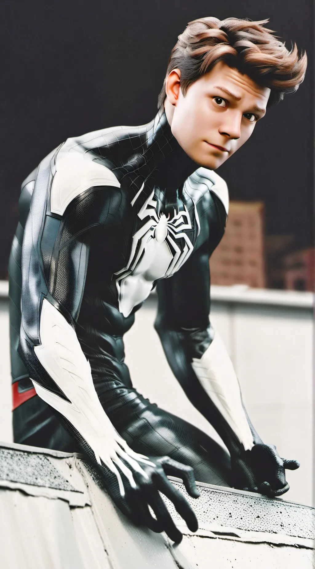 ai character: Peter Parker background