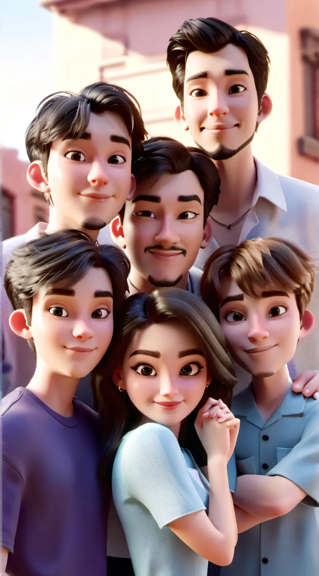 ai character: ur four Brothers background