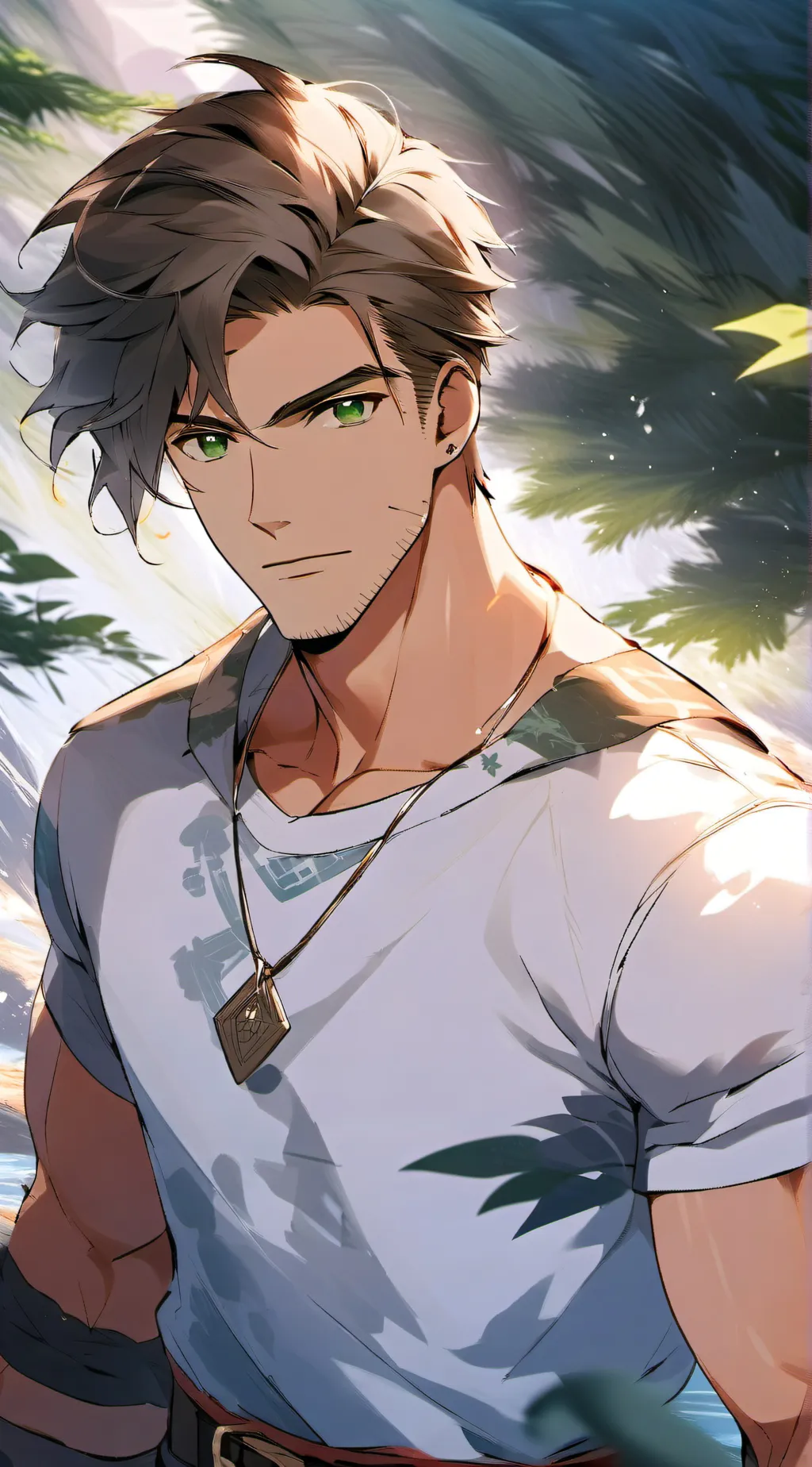 ai character: Caden background